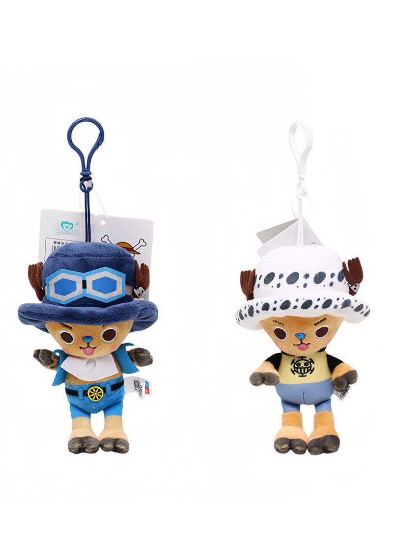 2-Pack One Piece Series Plush Doll Pendant Accessories (Chopper) - Image 1